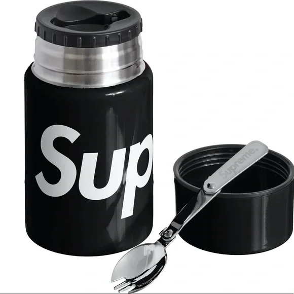Authentic Supreme Black SIGG Food Jar - Picture 3 of 3